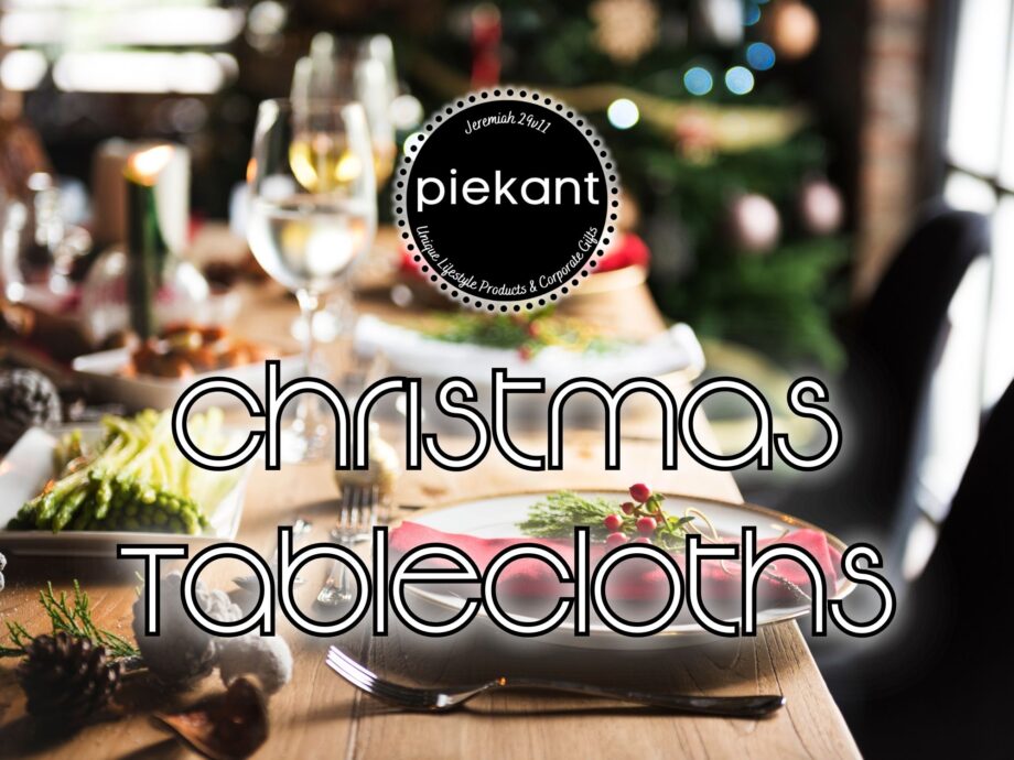 Waterproof Christmas Tablecloths 2m x 1.4m