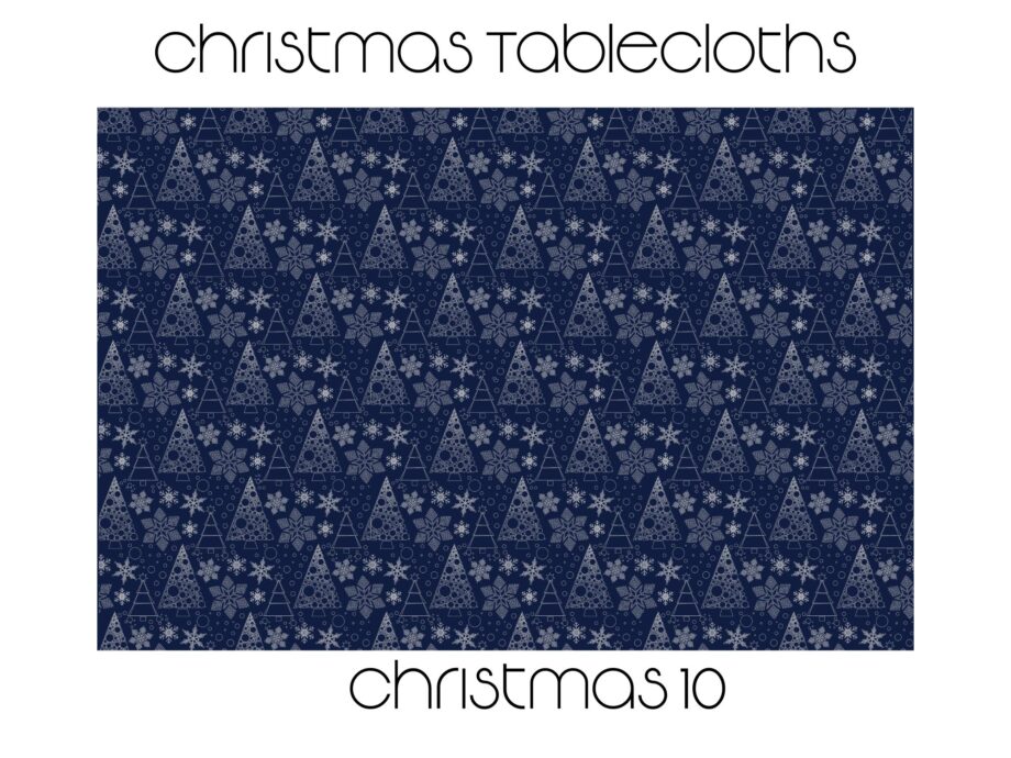 Waterproof Christmas Tablecloths 2m x 1.4m