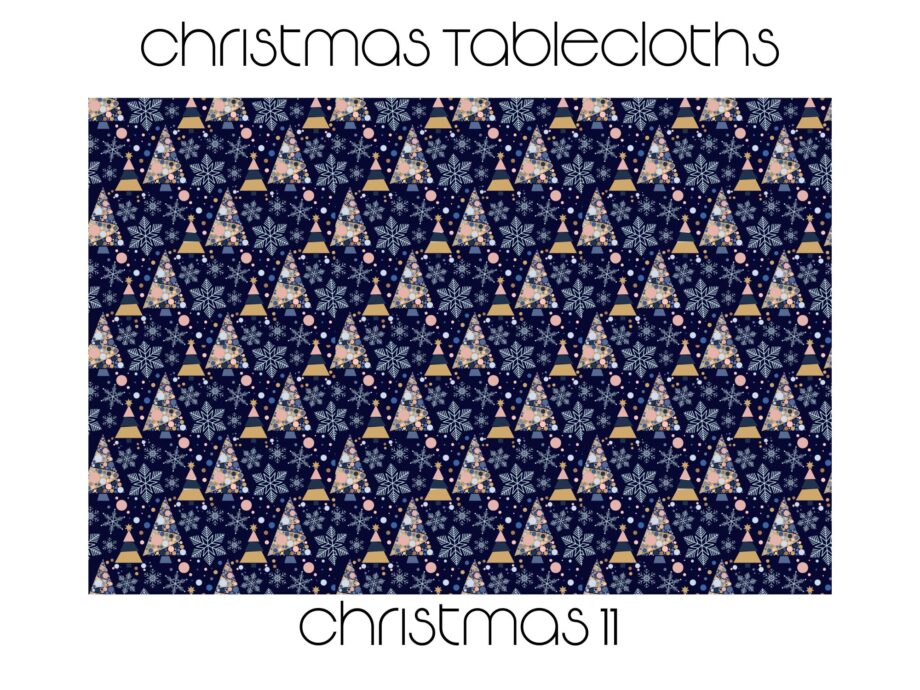 Waterproof Christmas Tablecloths 2m x 1.4m